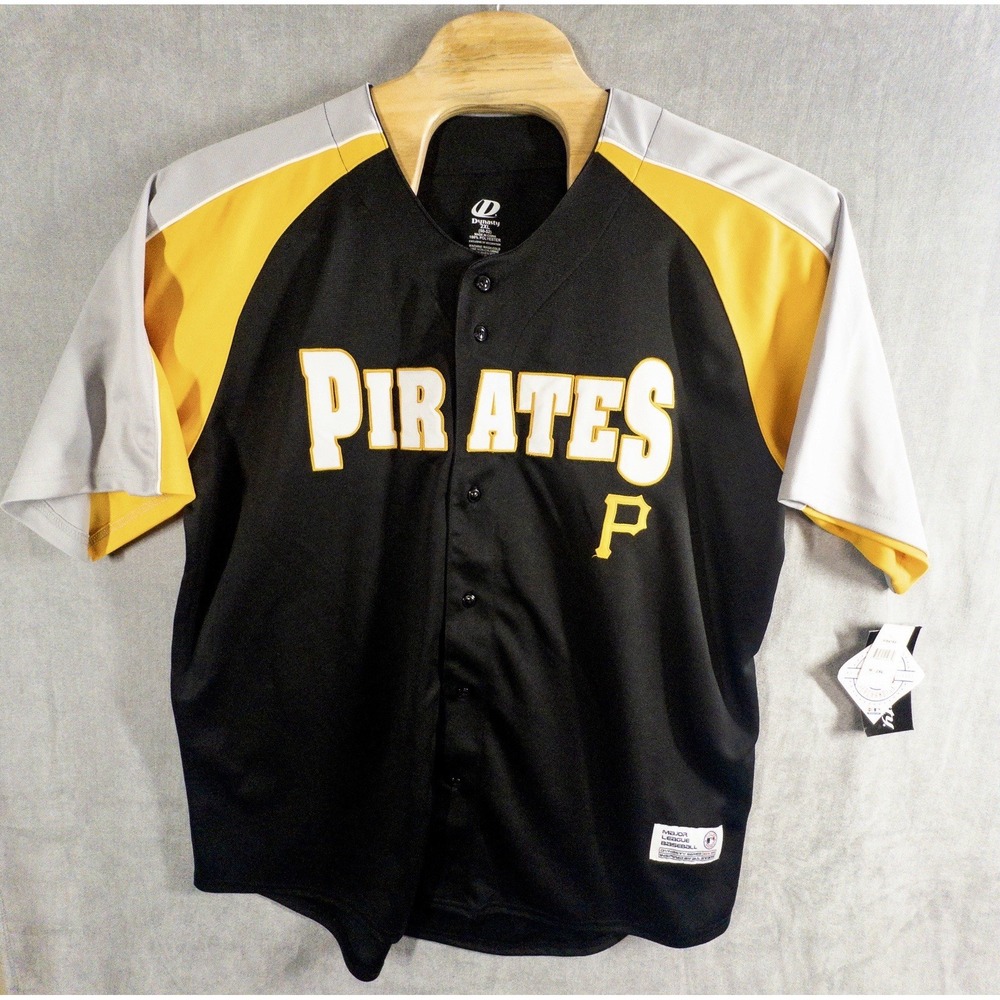 NWT Dynasty MLB Pittsburgh Pirates Baseball Jersey‎ Mens XXL